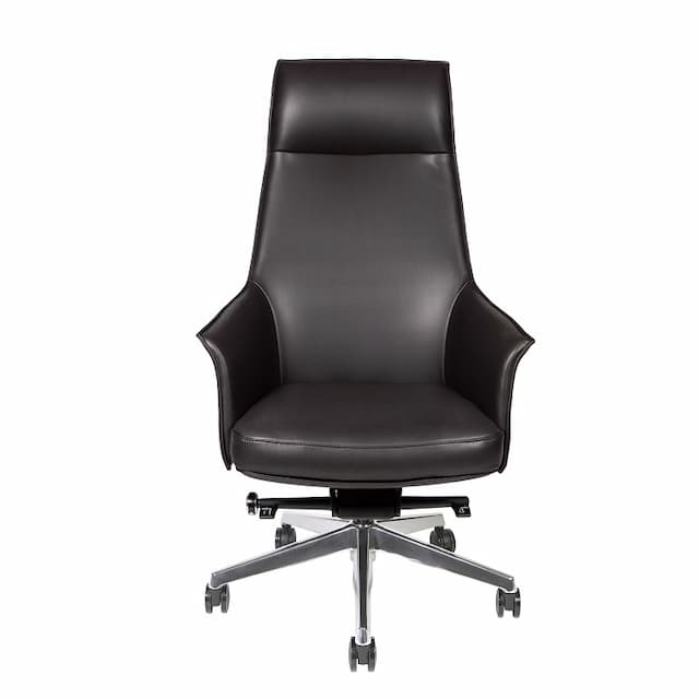 Кресло офисное Norden Бордо A1918 black leather