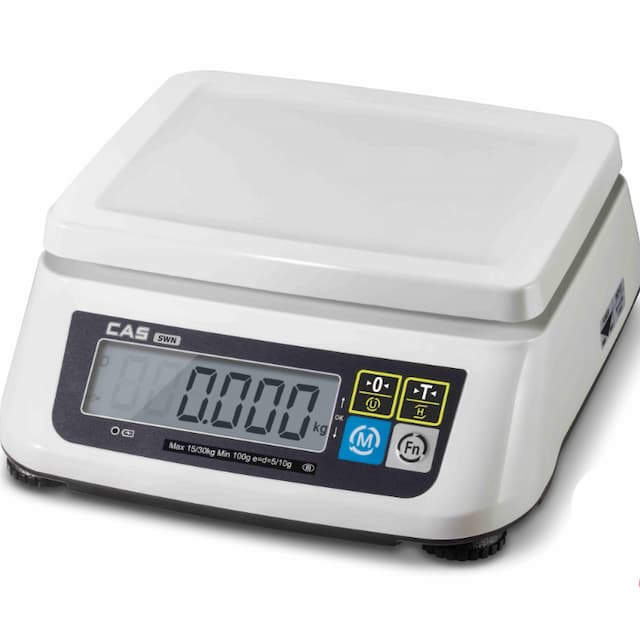 Весы электронные порционные CAS SWN-30 (DD) USB
