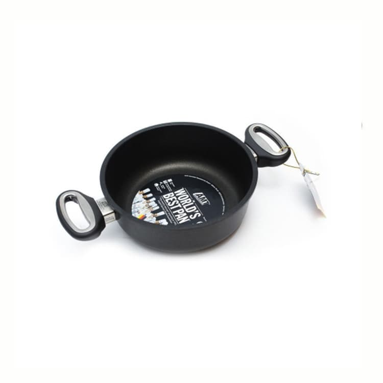 Кастрюля 3 л, 24х8 см без крышки алюминий, AMT, арт. 70001299