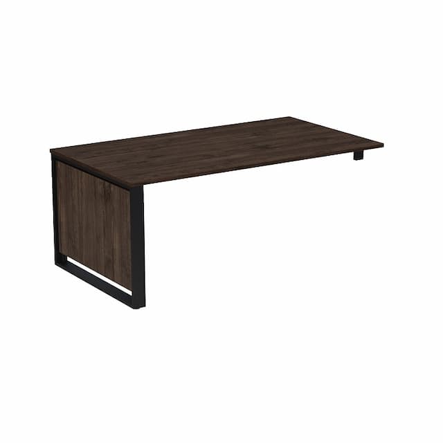 Стол рабочий с опорным кронштейном Алсав MAGNETIC 15СО.1810 (1800х1000х750) брауни/graphit