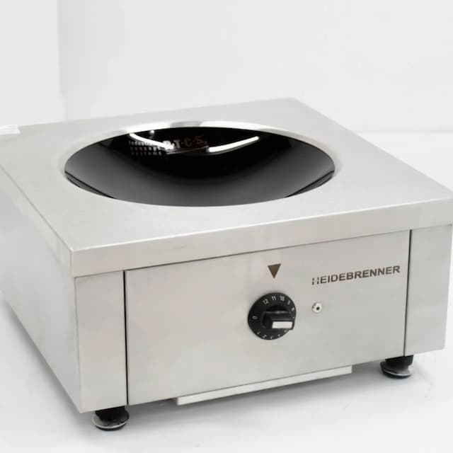 Плита индукционная 1-конфорочная Heidebrenner ETK-I-W WOK (732131) арт. УТ-00083342 (Без эксплуатации 1 шт)