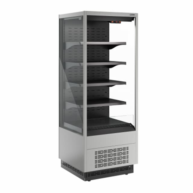 Витрина холодильная Carboma FC20-07 VM 0,7-2 (9006-9005) Cube 2 открытая