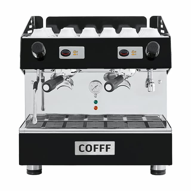 Рожковая кофемашина COFFF BISTRO 2 S COMPACT TC (полуавтомат, 2 группы)