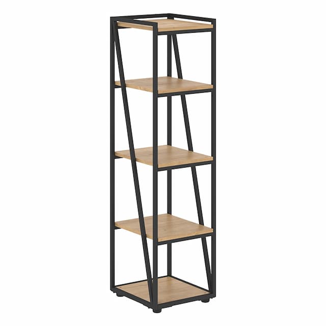 Стеллаж Skyland LMMC 40 дуб бофорд/черный 400х430х1517 LOFTIS