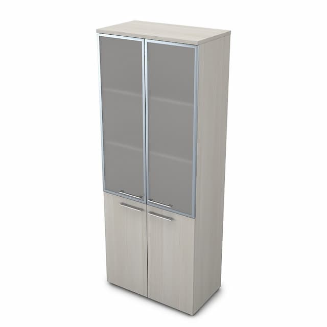 Шкаф АЛСАВ Gloss line 9НШ.005.19 Ivory/металл глянец