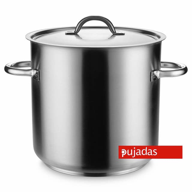 Кастрюля котел 24 л, 32х32 см с крышкой нерж. 18/10 Pujadas, арт. 85100035