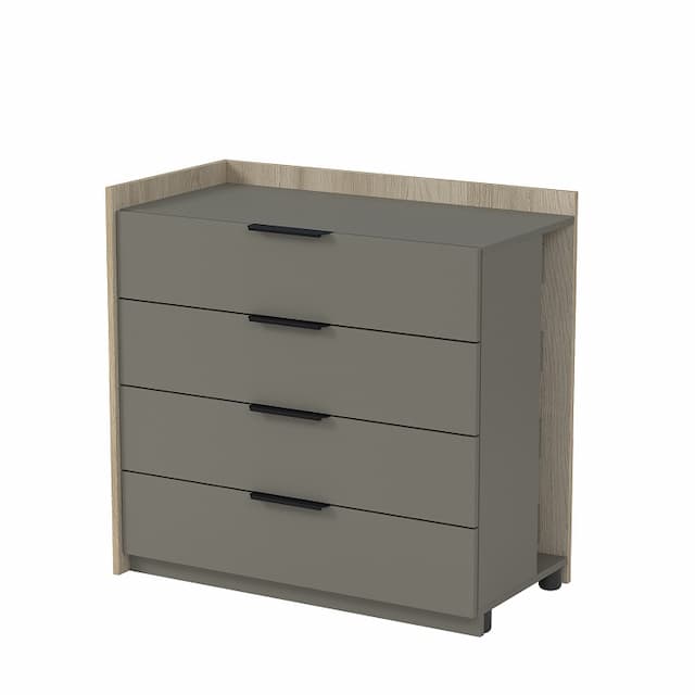 Модуль тумбы с ящиками начальный Алсав MAGNETIC 15ТЯ-Н.809 (884х460х860) okwood/terra