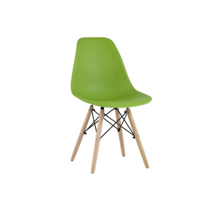 Стул пластиковый Клен Eames сгр022/6 (зеленый)