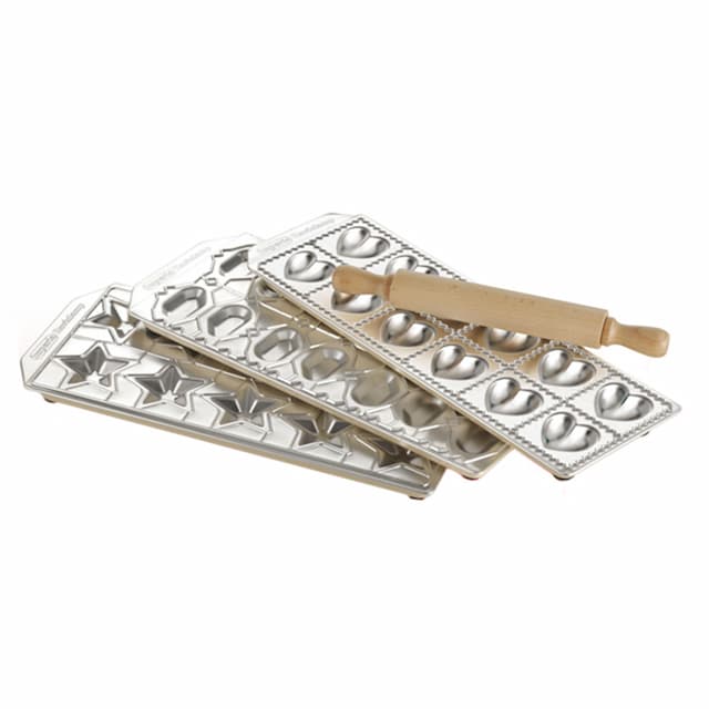 Набор форм со скалкой для приготовления равиоли Raviolamp Tris 318 (3 формы)