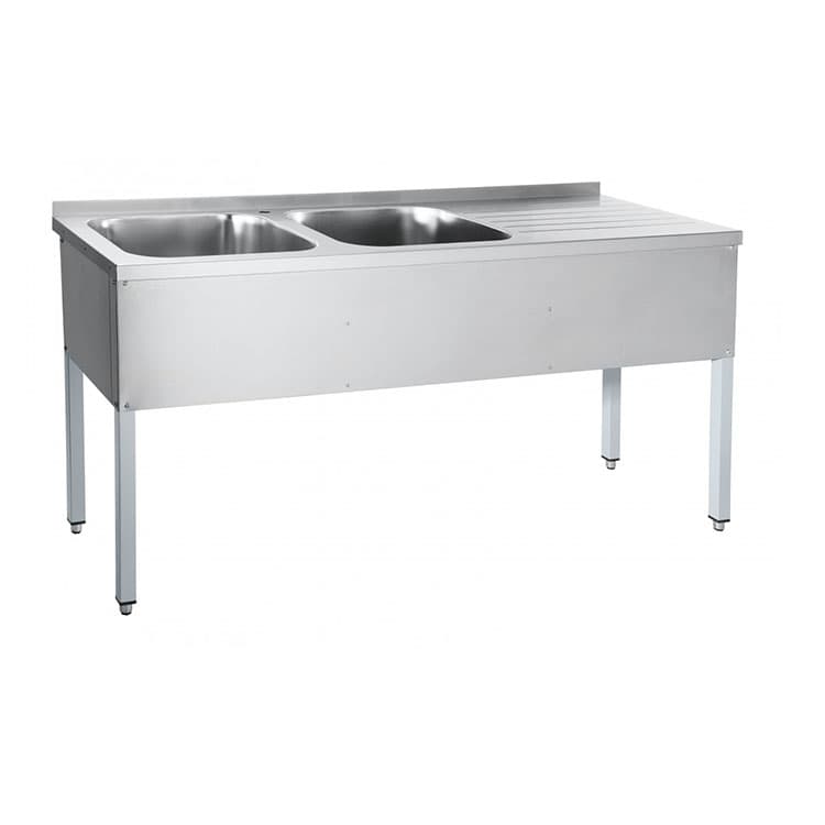 Стол для мойки овощей Abat СМО-6-7 РЧ (краш. каркас)