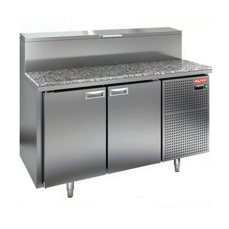 Стол для пиццы Hicold PZ2-11/GN (камень)