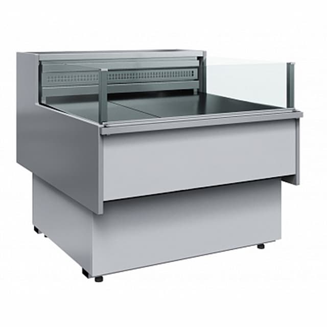 Витрина холодильная Полюс BAVARIA 2 GC110 SM 1,25-2 (с боковинами, открытая) 0011-9006