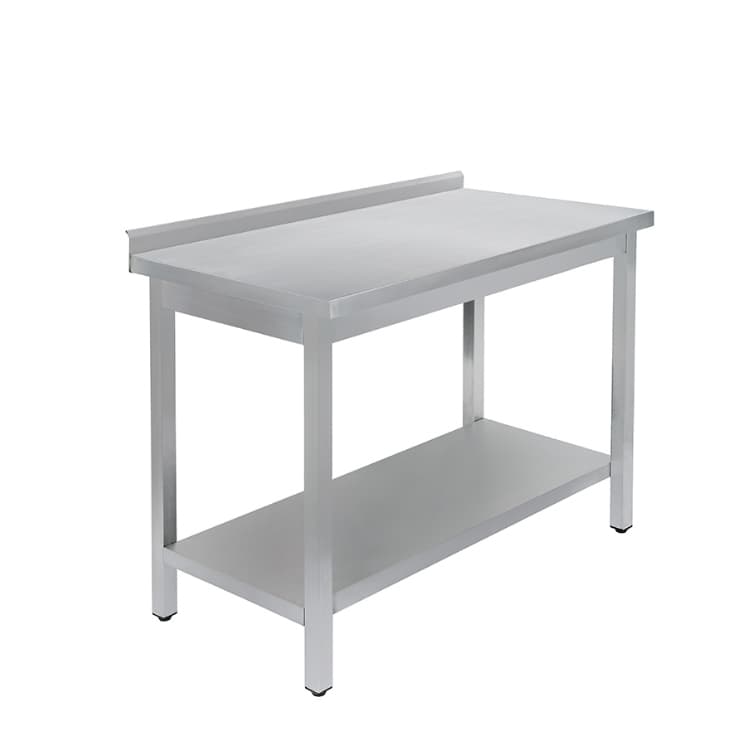Стол универсальный Luxstahl СПУ-16/7 со сплошной полкой нерж